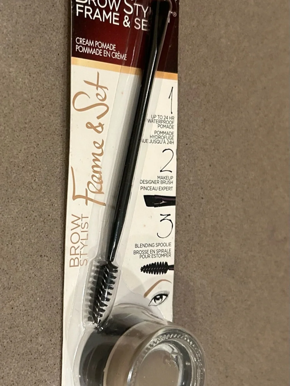L'Oreal Brow Stylist Frame & Set Cream Pomade - Taupe
